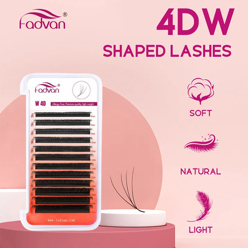 Eyelash Extension Volume Styles - FADVAN 4D W Şekli Premade Hacim