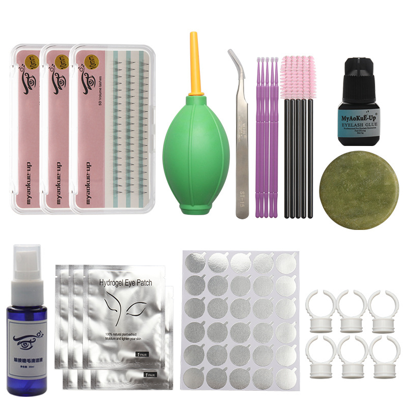 Eyelash Extension Open Eye - 13 Parça DIY Kirpik Uzatma Seti
