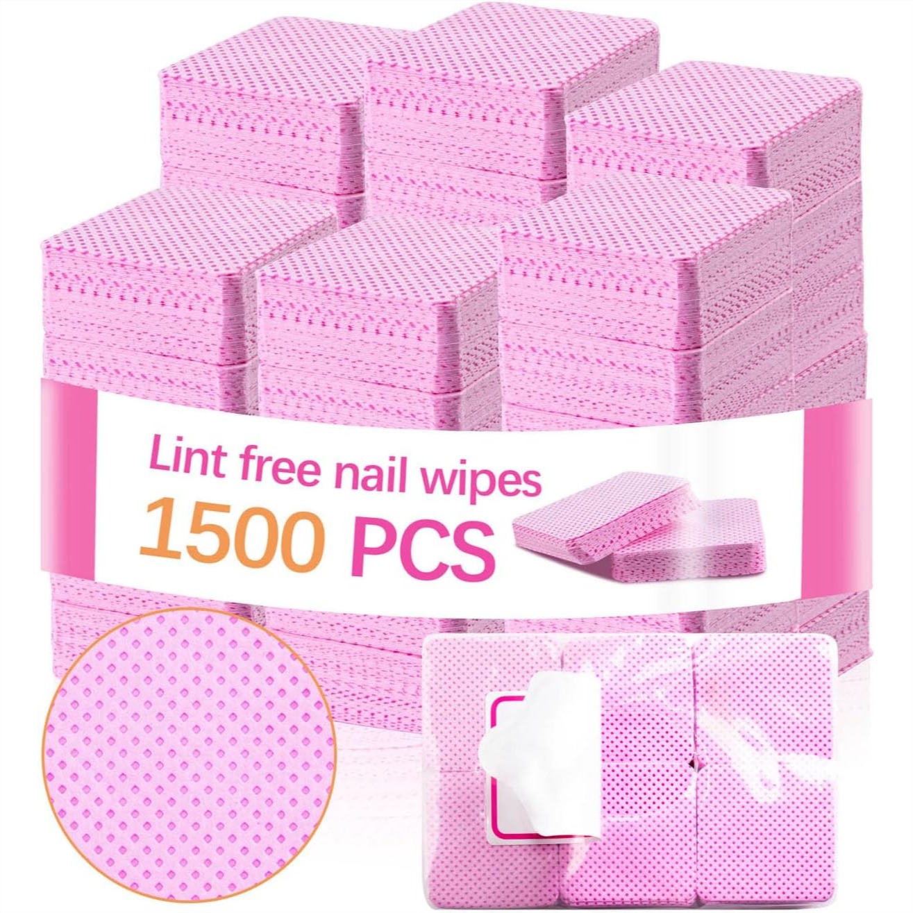 Eyelash Extension Remover - 1500 Adet Tüy Bırakmayan Jel Tırnak
