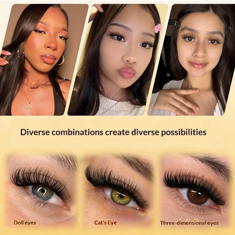 Eyelash Extension With Glue - Yeni Kendin Yap Kirpik Uzatma Seti