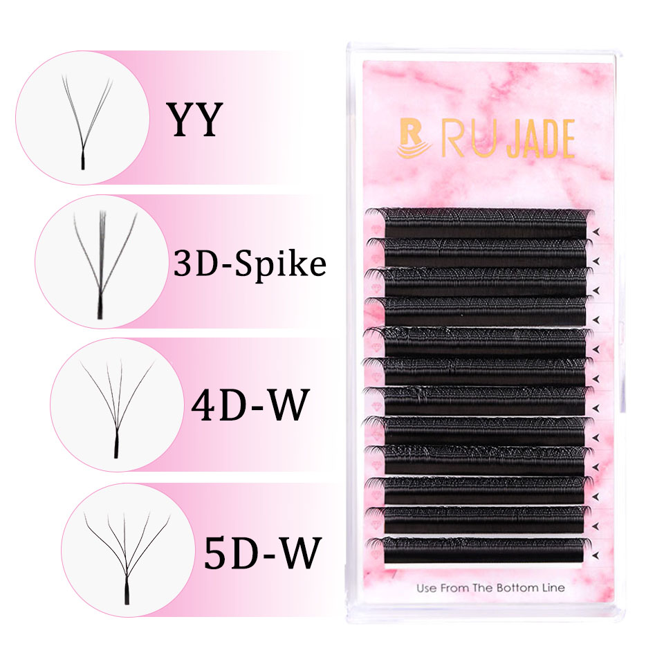Eyelash Extension Y Shape - Rujade YY 3D 4D 5D W
