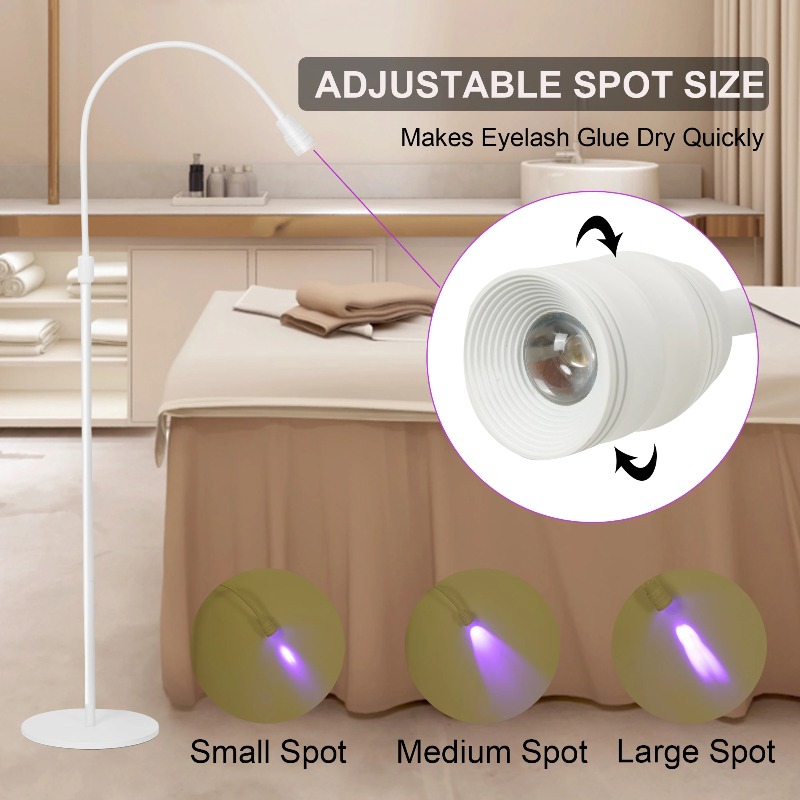 Eyelash Extension With Glue - UV Kirpik Lambası Aşılama Uzatma Kaş