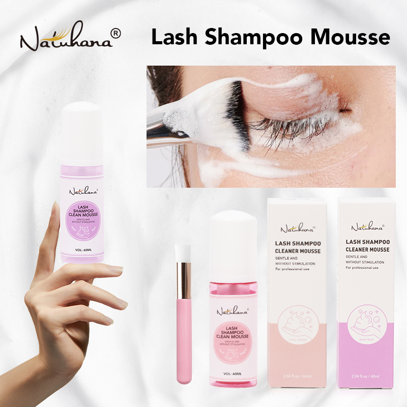 Eyelash Extension No 9 - Natuhana 60 ml Kirpik Uzatma Şampuan