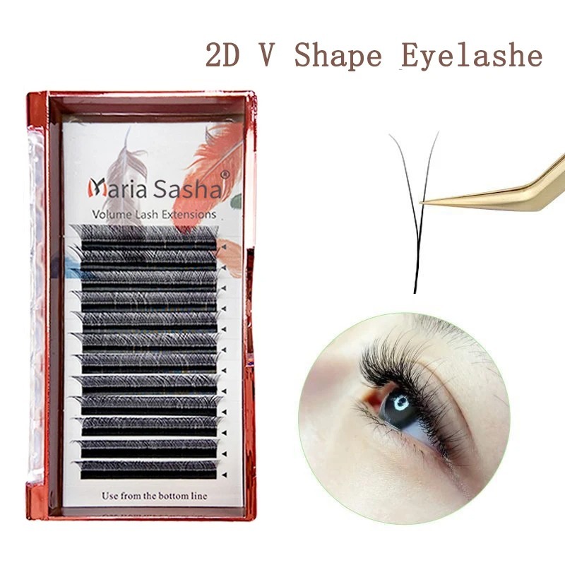 Eyelash Extension Yy - MARIA 2D Y Şekli Kirpik El