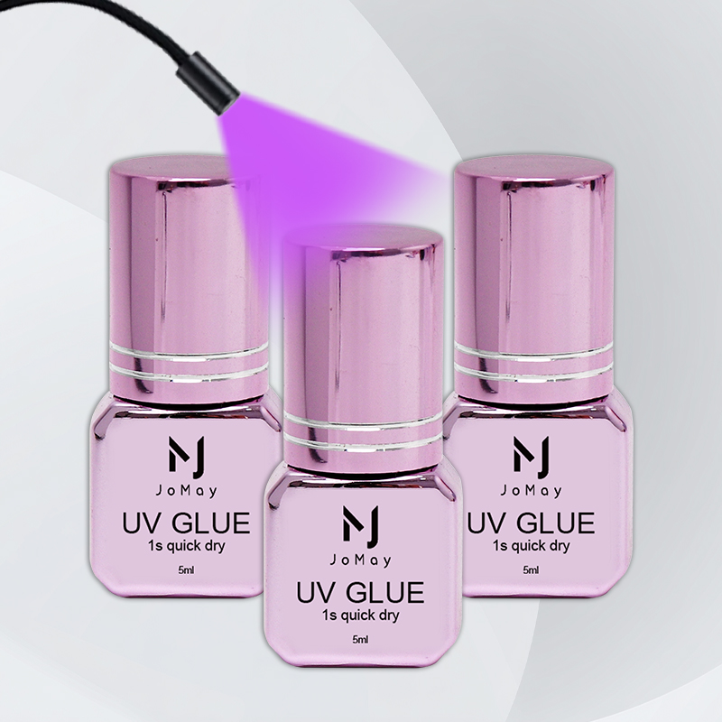 Eyelash Extension Glue For Sensitive Eyes - JOMAY 3 Şişe Hızlı Kuruyan UV