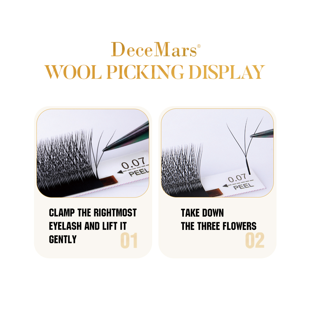 DeceMars 3DW/4DW/5DW/6DW/YENİ  - Eyelash Extension Yy incelemesi ve fiyatı