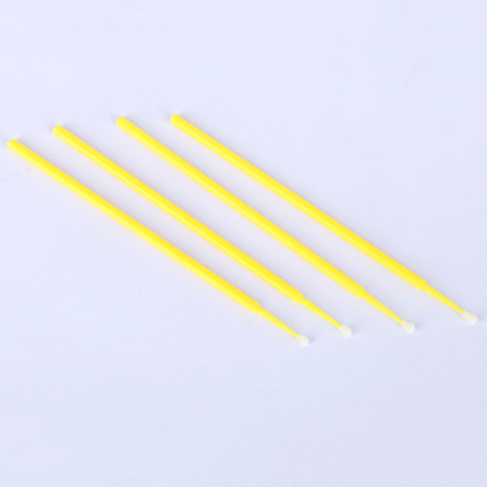 100 adet/grup Mikro Fırçalar M - Eyelash Extension With Glue incelemesi ve fiyatı