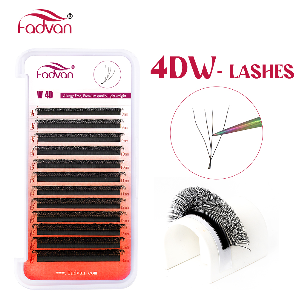 FADVAN 4D W Şekli Premade Haci - Eyelash Extension Volume Styles incelemesi ve fiyatı
