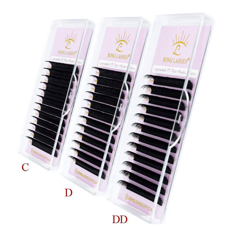 ŞARKI LASHES Yeni Premade Fanl - Eyelash Extension Yy incelemesi ve fiyatı