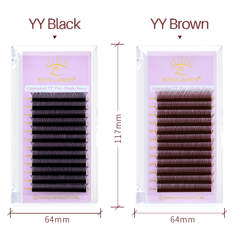 ŞARKI LASHES Yeni Premade Fanl - Eyelash Extension Yy incelemesi ve fiyatı