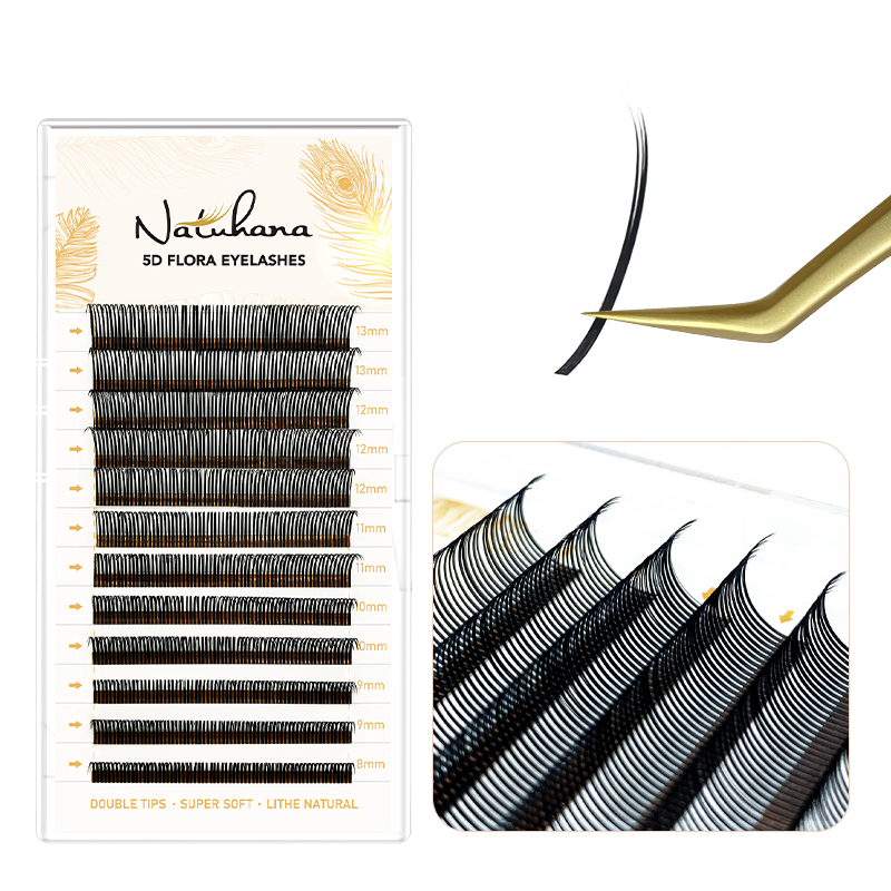 NATUHANA 5D W Stil Flora Kirpi - Eyelash Extension Volume Styles incelemesi ve fiyatı