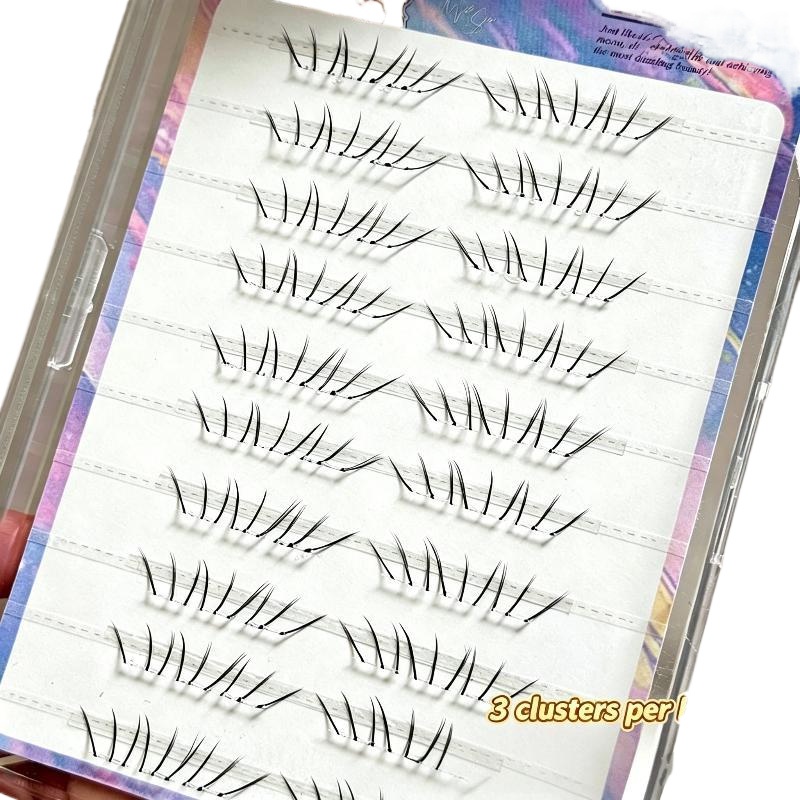 1 Set Komik Alt Kirpik Uzatma  - Eyelash Extension With Glue incelemesi ve fiyatı