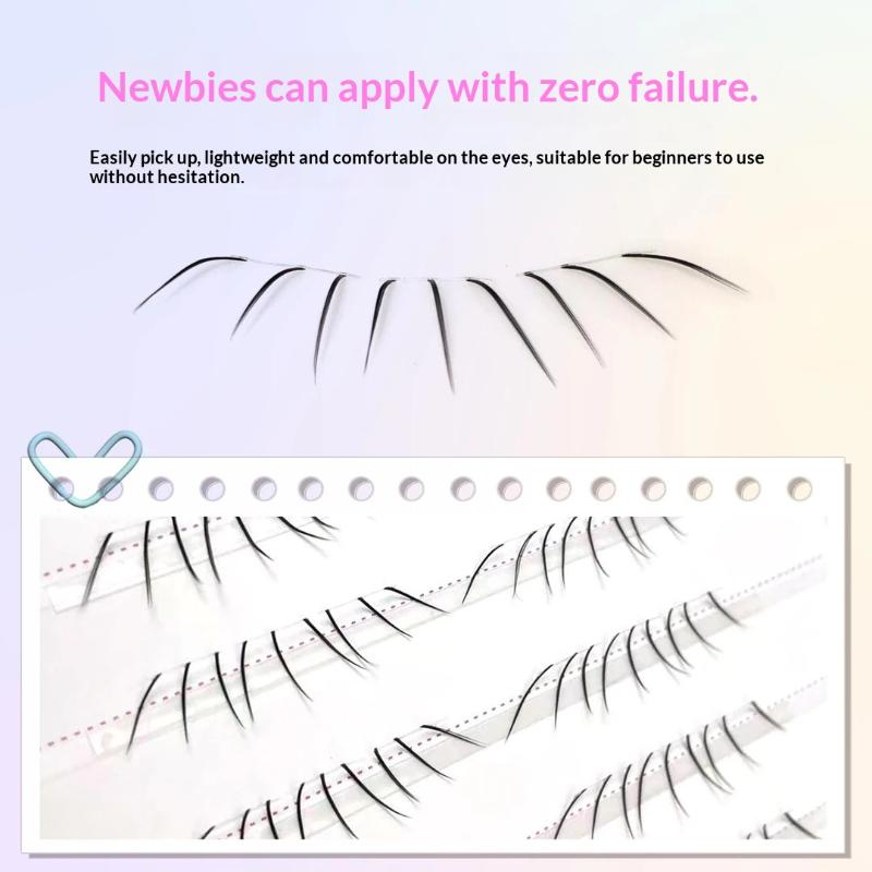 1 Set Komik Alt Kirpik Uzatma  - Eyelash Extension With Glue incelemesi ve fiyatı