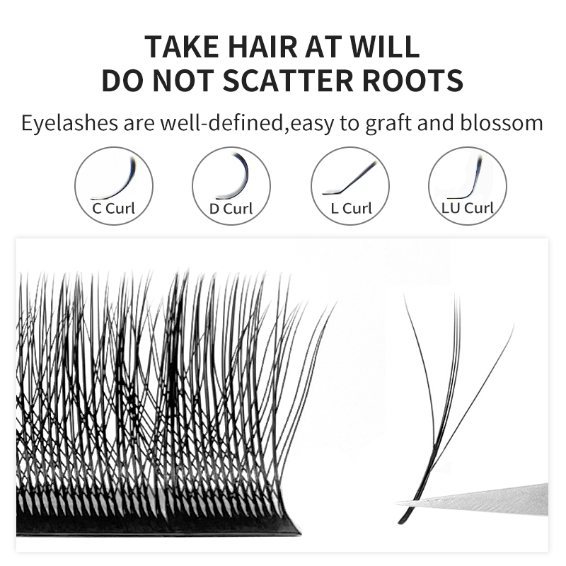 NATUHANA Lashes 3D W şekli mat - Eyelash Extension Y Shape incelemesi ve fiyatı