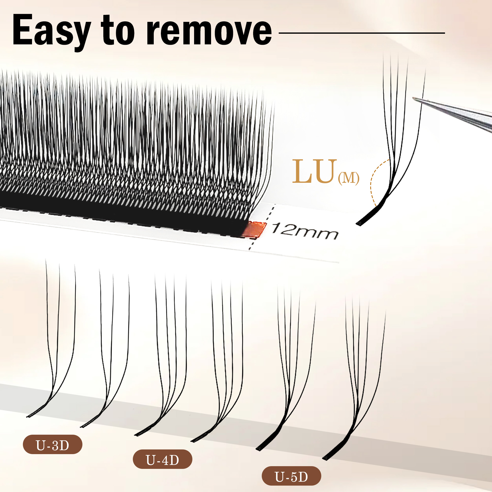 CoMango 3D 4D 5D U şekilli LU  - Eyelash Extension Yy incelemesi ve fiyatı