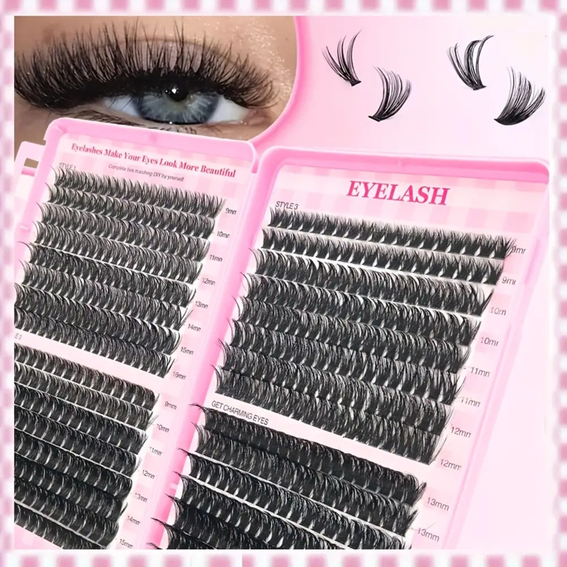 30/40/50/60/80/100D, Kalın 9-1 - Eyelash Extension Volume Styles incelemesi ve fiyatı