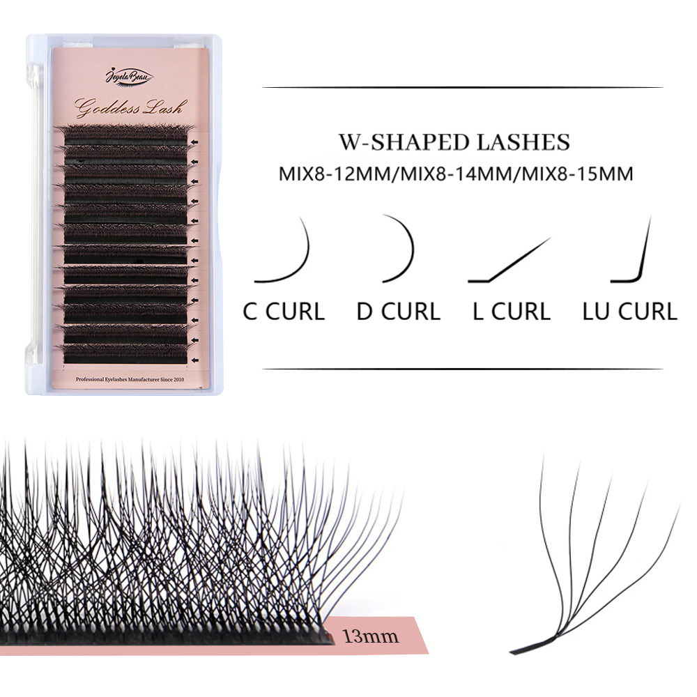 Tanrıça W3D 4D 5D M Curl Kirpi - Eyelash Extension Volume Styles incelemesi ve fiyatı