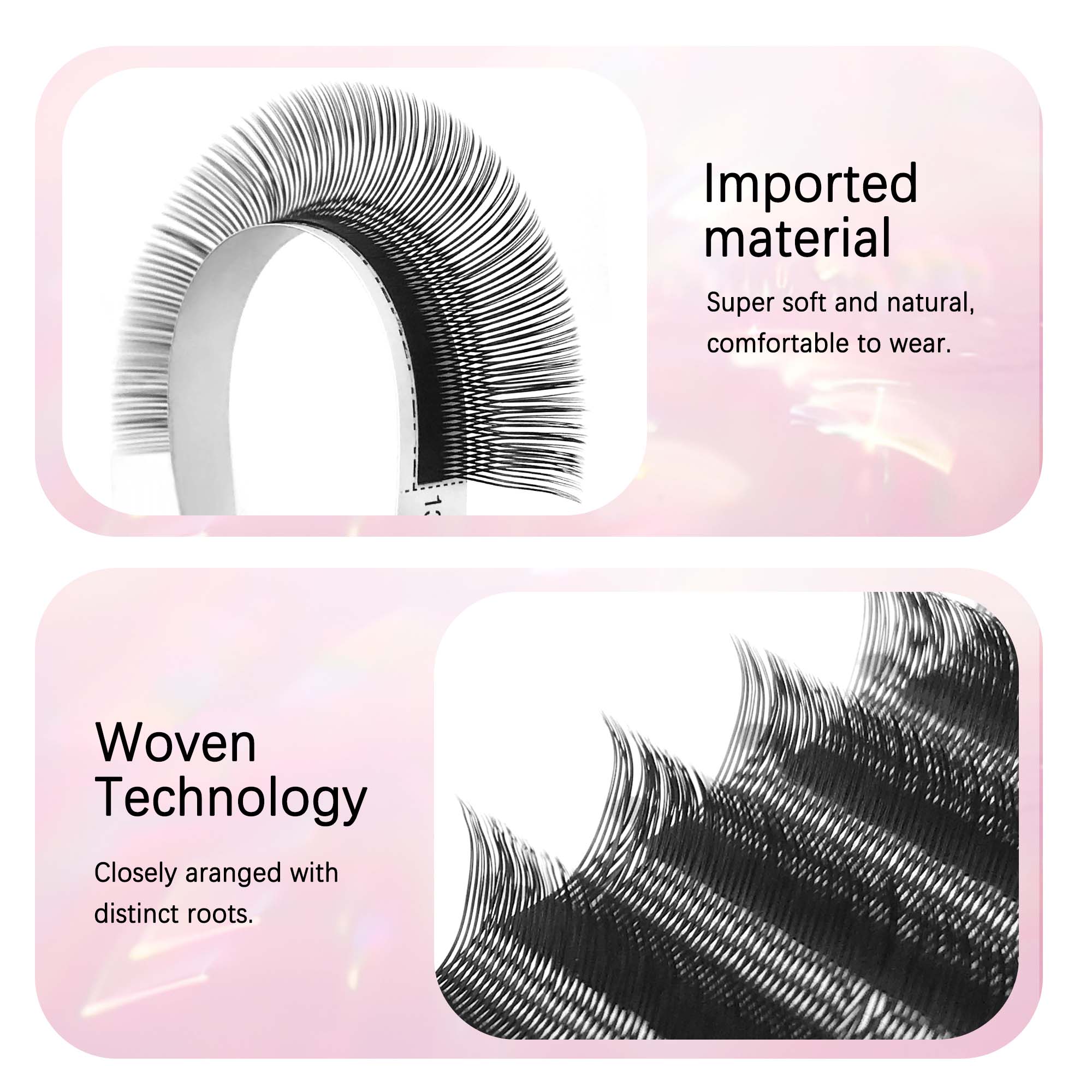 CoMango U şekilli paralel çiçe - Eyelash Extension Volume Styles incelemesi ve fiyatı