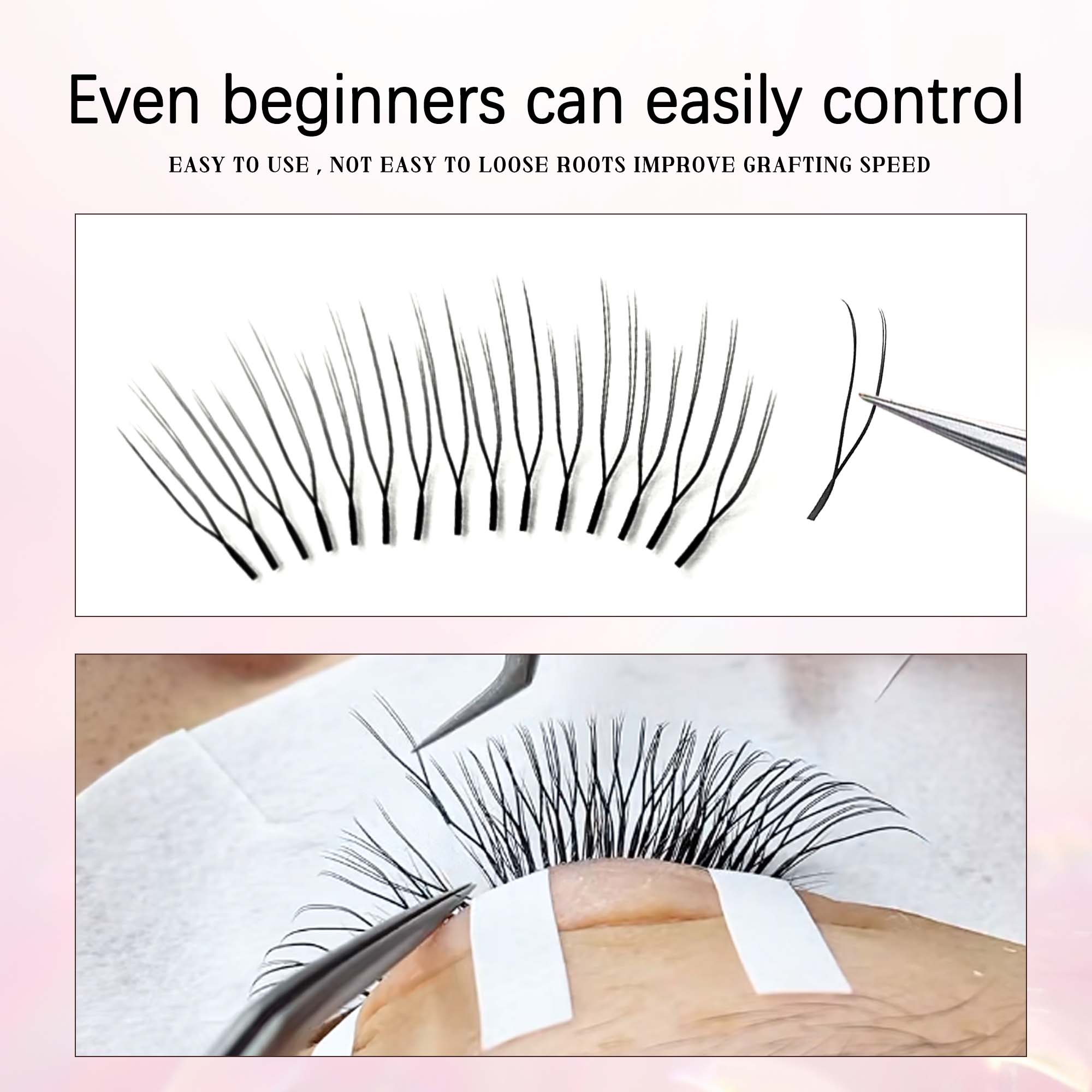 CoMango U şekilli paralel çiçe - Eyelash Extension Volume Styles incelemesi ve fiyatı