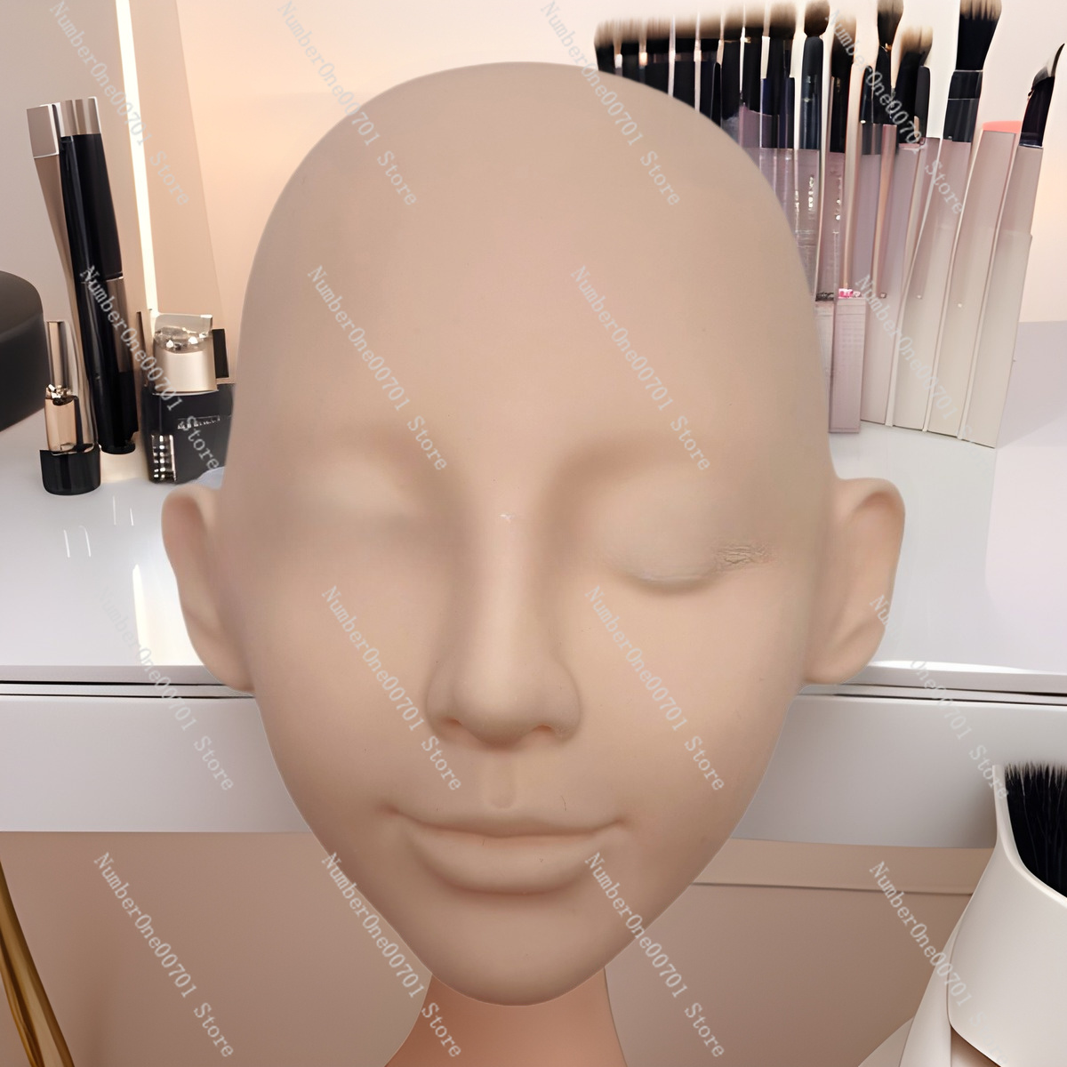 3 Katmanlı Silikon Manken Kafa - Eyelash Extension Open Eye incelemesi ve fiyatı
