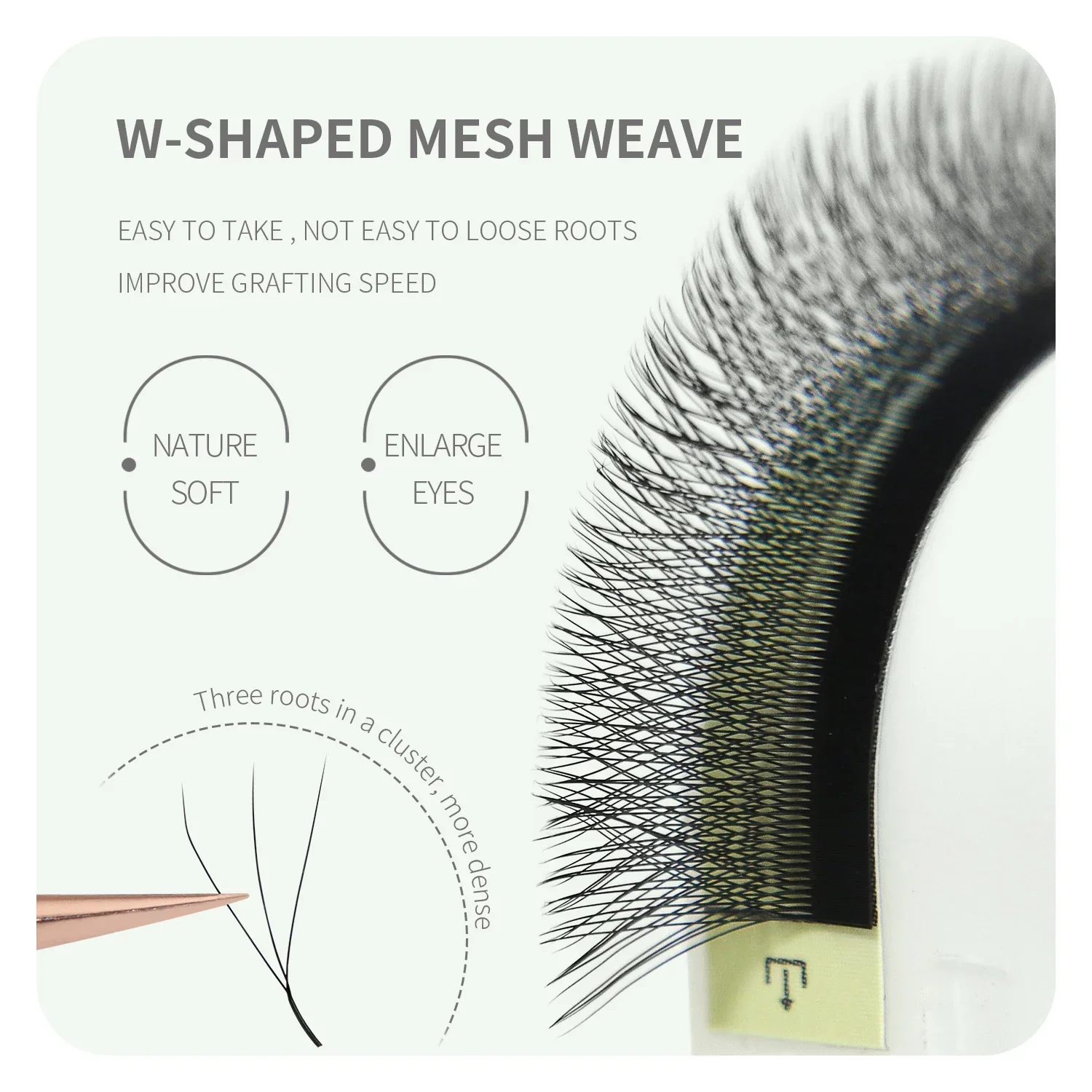 ANNAFRIS Kahverengi W Şekli Ki - Eyelash Extension Yy incelemesi ve fiyatı