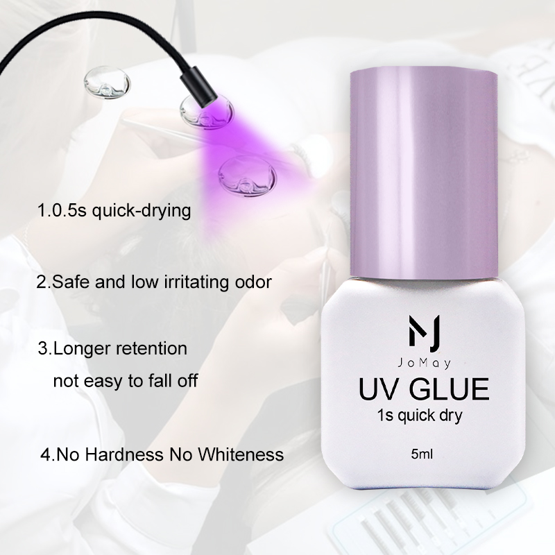 JOMAY UV Tutkal 0.5S Kirpik Tu - Eyelash Extension Glue For Sensitive Eyes incelemesi ve fiyatı