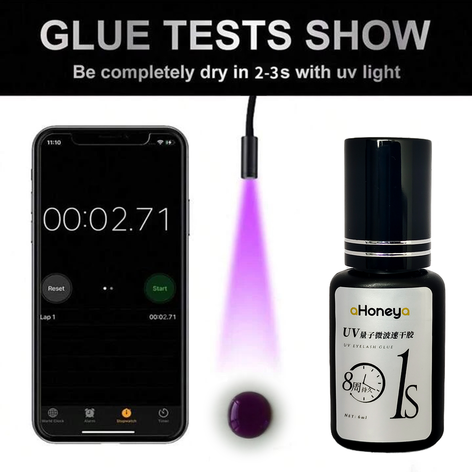 Salon UV Kirpik Aşılama Tutkal - Eyelash Extension Glue For Sensitive Eyes incelemesi ve fiyatı