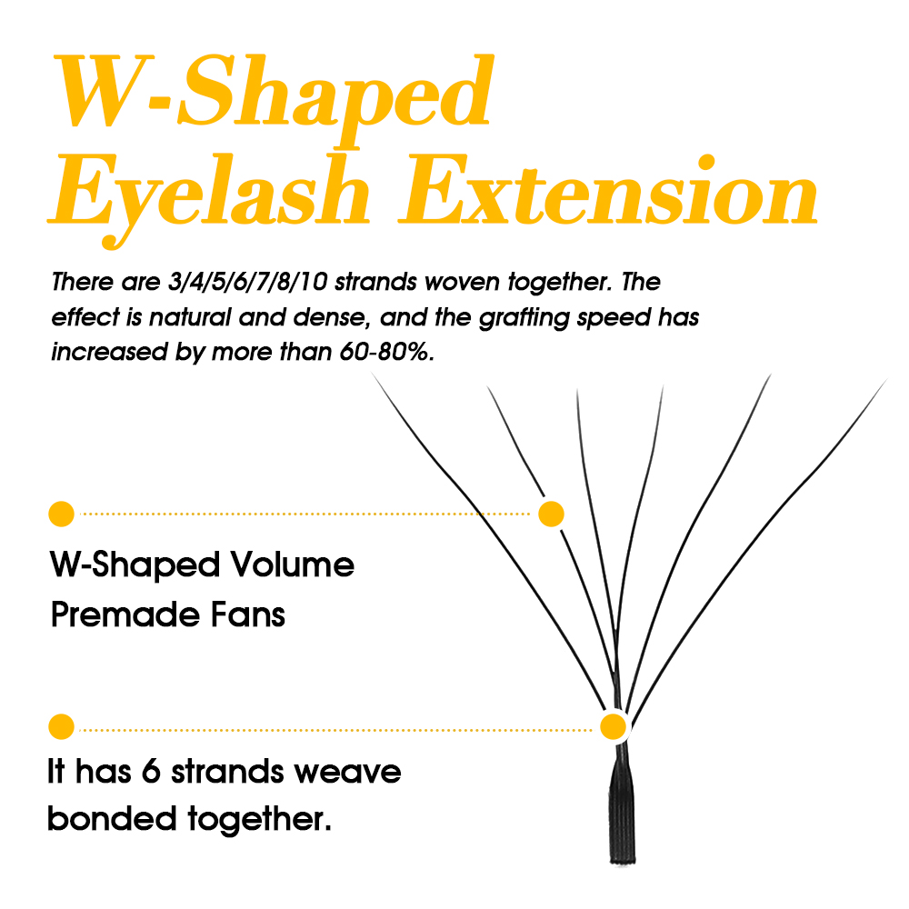 MASSCAKU W Şekli Bloom Kirpik  - Eyelash Extension Volume Styles incelemesi ve fiyatı